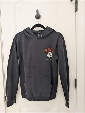 Tokyo Japan Graphic Hoodie - Black